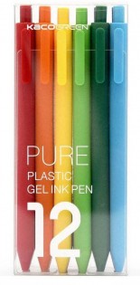 Набор гелевых ручек Xiaomi KACO PURE Gel pens K1015 12 цветов